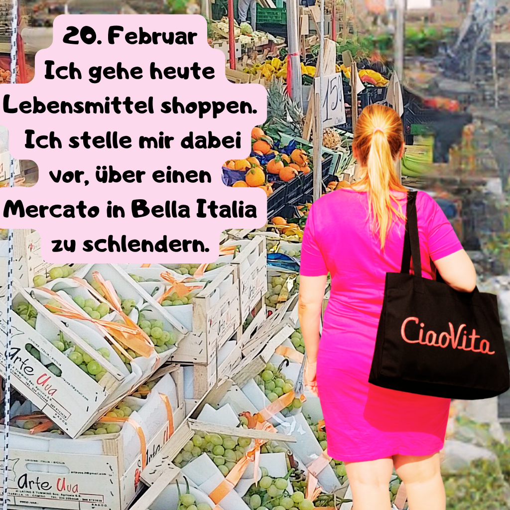 wie Lebensmittel einkaufen plötzlich nach La Dolce Vita schmeckt