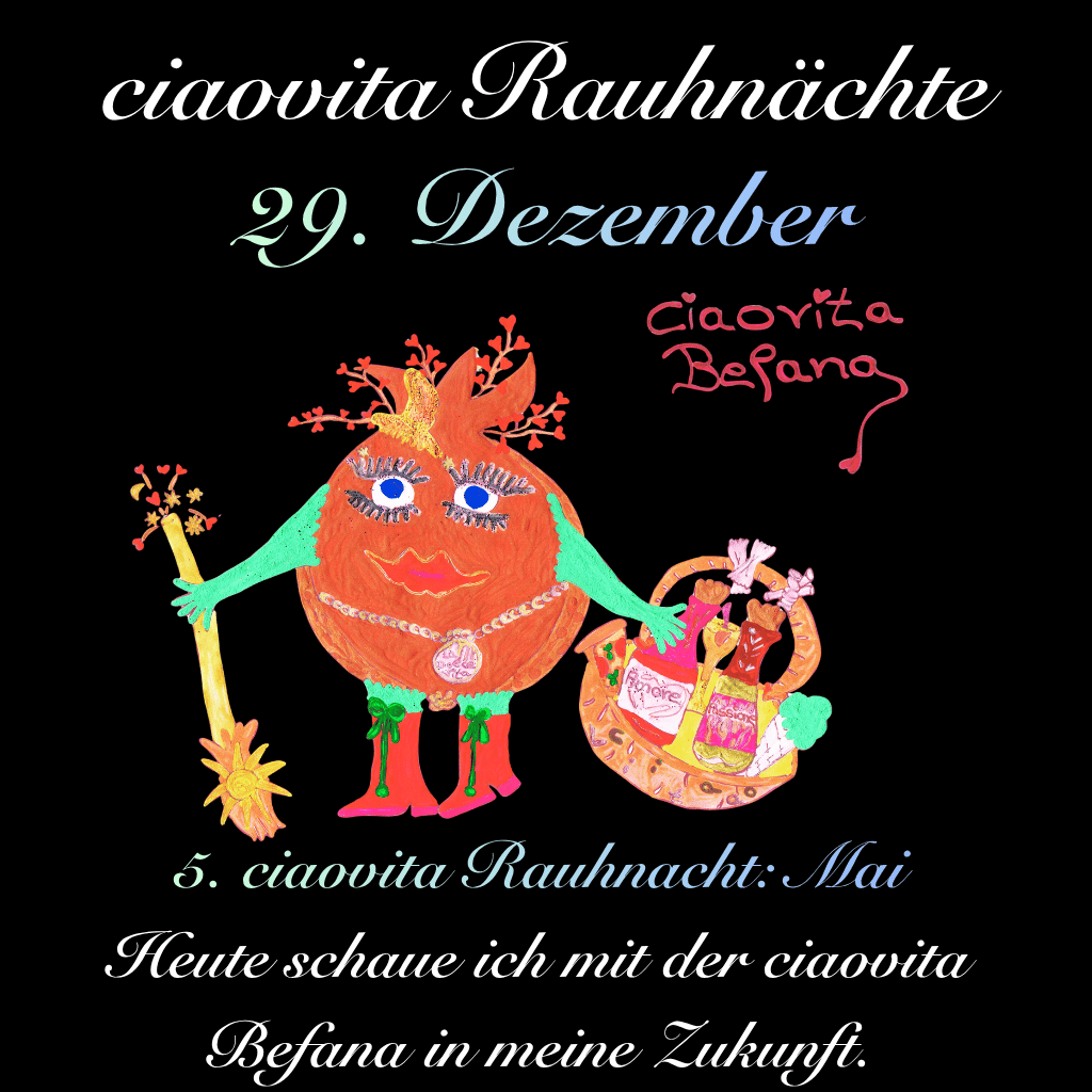 29. Dezember Rauhnacht: Deine Vision für den Mai | ciaovita