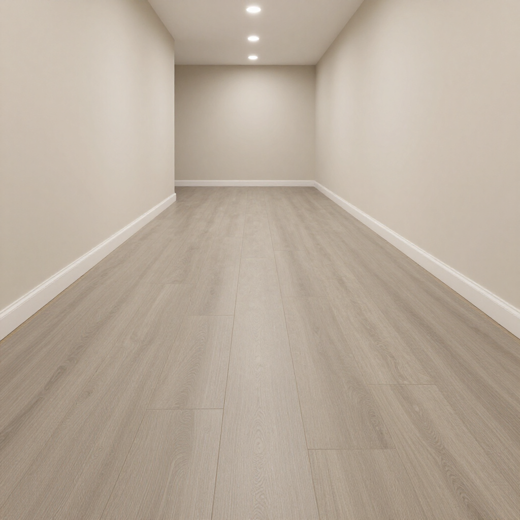 Commercial interior with newly installed durable flooring and clean finishes.