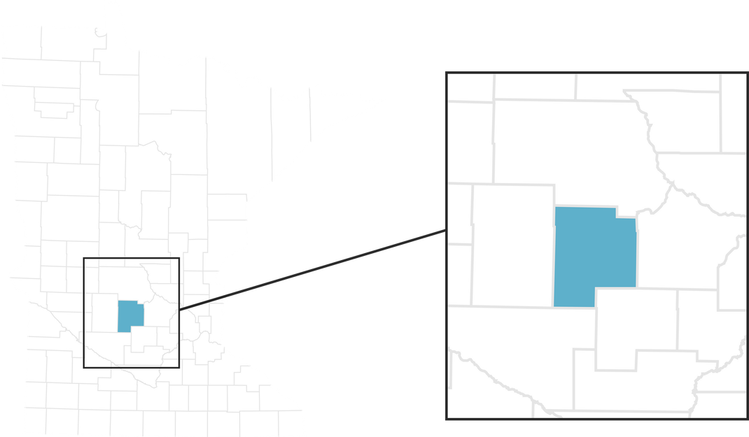 Meeker County Service area