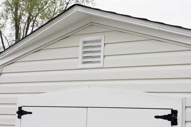 Storage Shed Vent — Garnet Valley, PA — Knot & Ore Outdoors