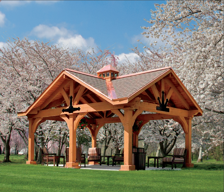Outdoor Pavilion View — Garnet Valley, PA — Knot & Ore Outdoors