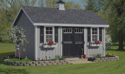 Gray Storage Shed — Garnet Valley, PA — Knot & Ore Outdoors