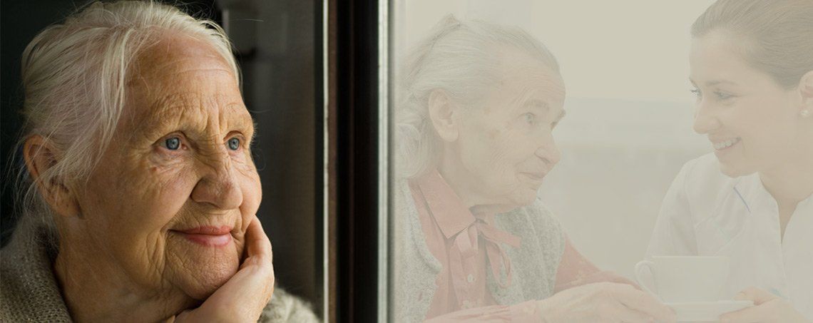 Elderly Woman Staring — New York — Star One Home Care Elderly Woman Staring — New York — Star One Home Care
