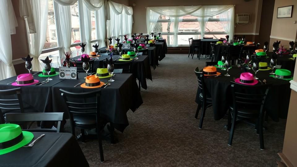 Dining Tables Inside the Brass Buckle Restaurant