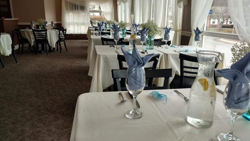Dining Table Arrangement Inside the Brass Buckle Restaurant
