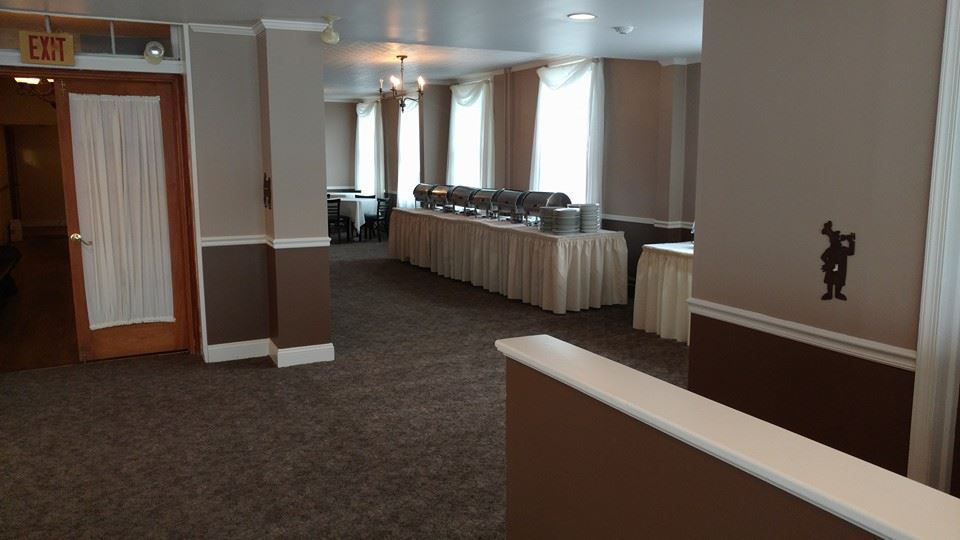 Buffet Table Set Up in Brass Buckle Restaurant