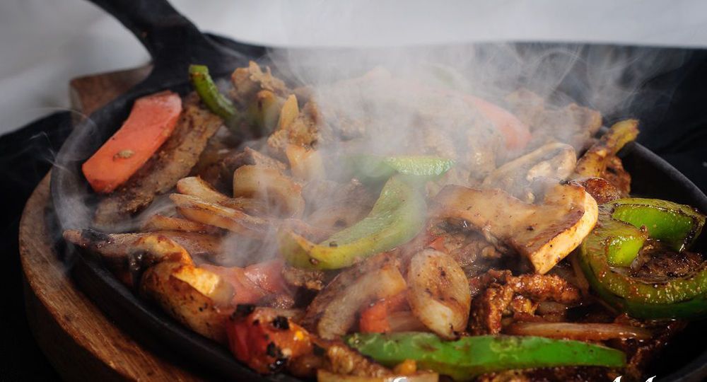 Sizzling Vegies With Some Meat Sizzling Vegies With Some Meat