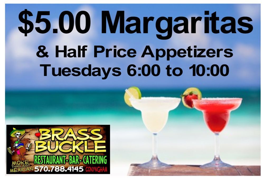 $5 Margaritas Tuesday Promo $5 Margaritas Tuesday Promo