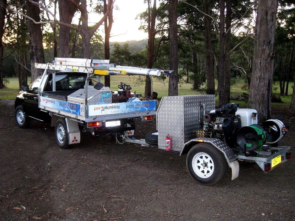 Blocked Drains Port Macquarie Plumbing Service Vehicle — Port Macquarie Plumbing In Port Macquarie, NSW