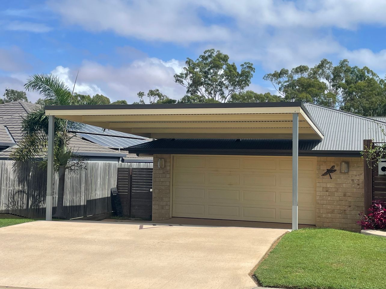 Carports in Gladstone AST Steel Constructions