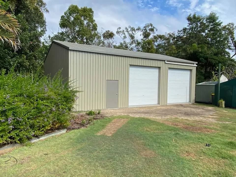 Small Shed in the Garden — AST Steel Constructions in Tannum Sands, QLD