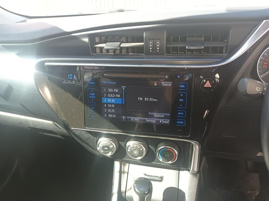 The Dashboard of a Car with a Radio on It — South West 4WD Wreckers In Brisbane, QLD