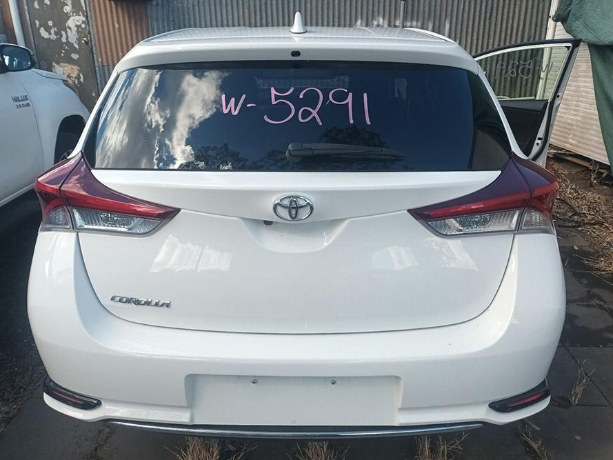 The Back of a White Toyota — South West 4WD Wreckers In Brisbane, QLD