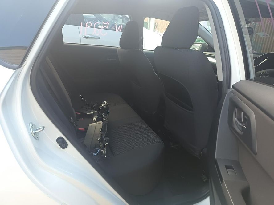 The Back Seat of a White Car with Black Seats — South West 4WD Wreckers In Brisbane, QLD 