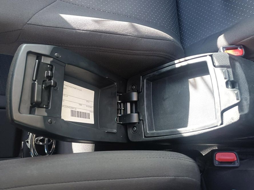 The Arm Rest of a Car with the Lid Open — South West 4WD Wreckers In Brisbane, QLD