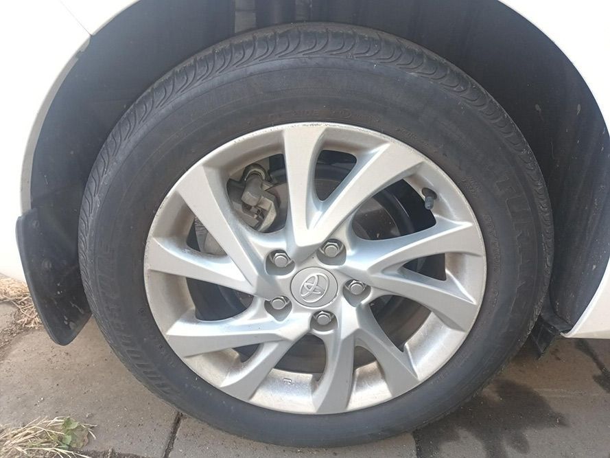 A Close Up of a Car Wheel with a Tire on It — South West 4WD Wreckers In Brisbane, QLD