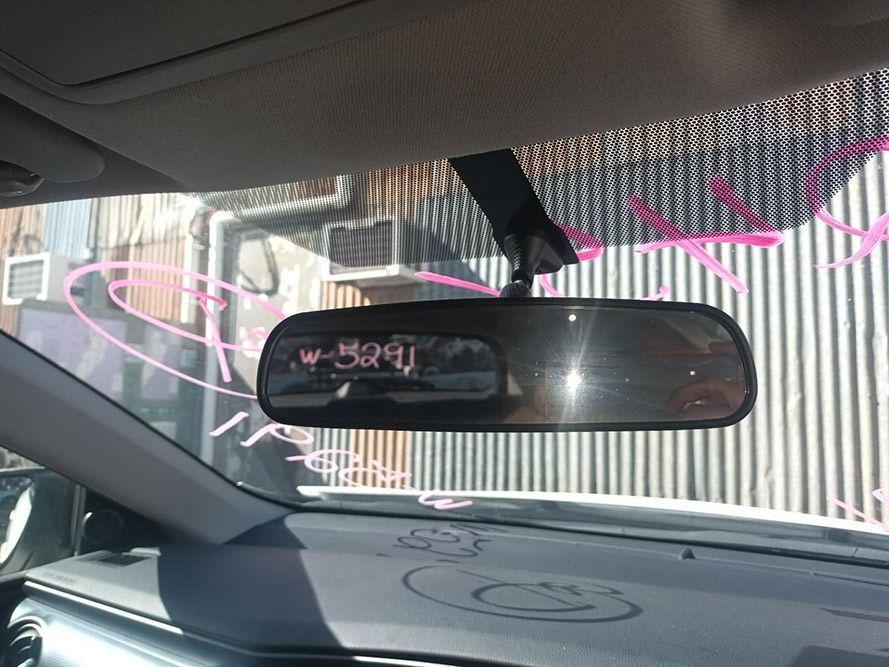 The Rear View Mirror of a Car — South West 4WD Wreckers In Brisbane, QLD