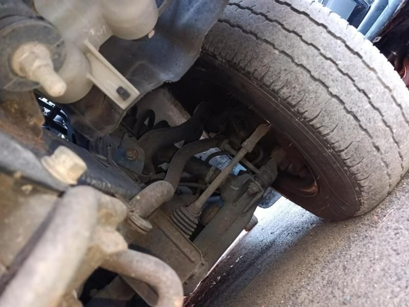 A Close Up of the Underside of a Cars Tire — South West 4WD Wreckers In Brisbane, QLD