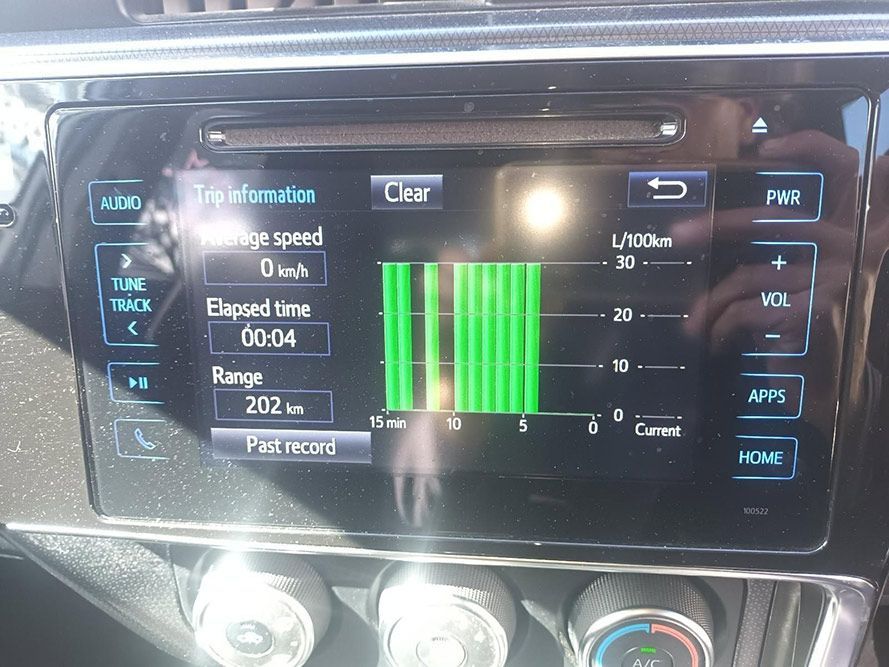 A Close Up of a Car Radio with a Graph on It — South West 4WD Wreckers In Brisbane, QLD