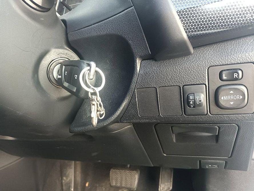 A Close Up of a Car Dashboard with a Key in the Ignition — South West 4WD Wreckers In Brisbane, QLD