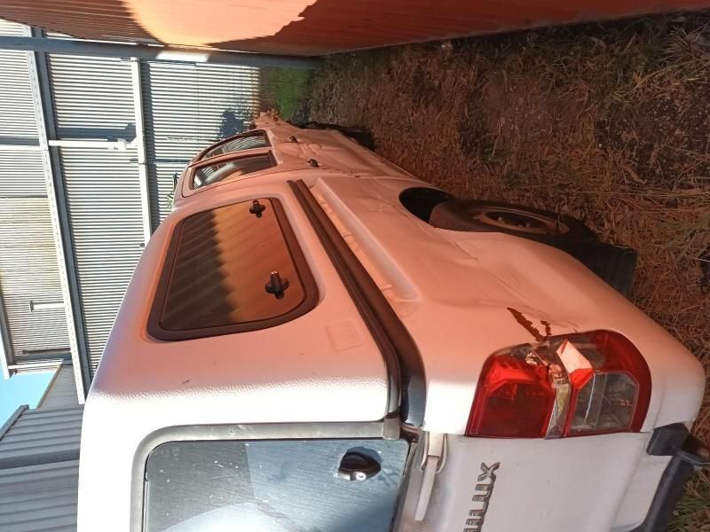 A White Truck With a Canopy on Top of It — South West 4WD Wreckers In Brisbane, QLD