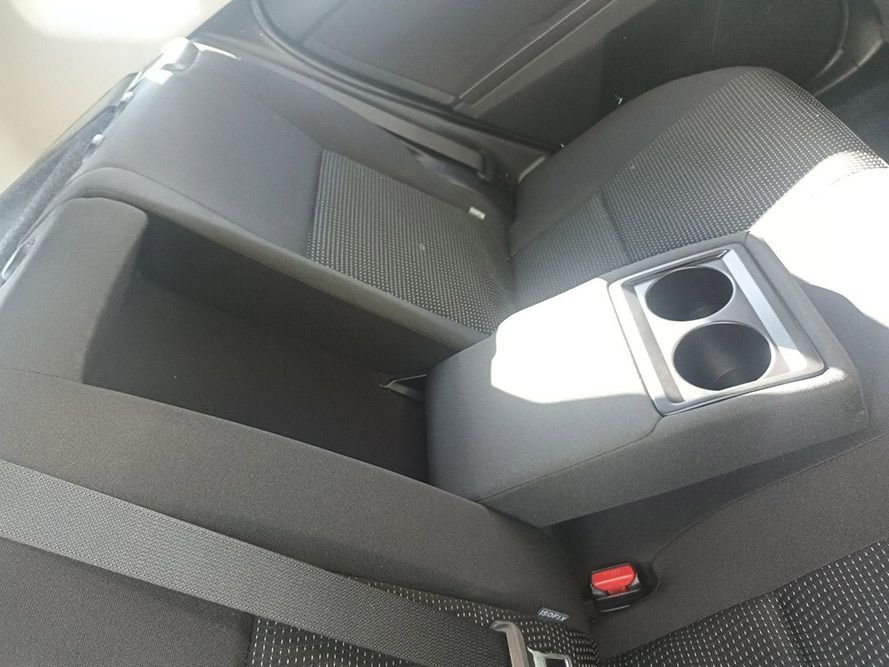 The Back Seat of a Car with an Arm Rest and Two Cup Holders — South West 4WD Wreckers In Brisbane, QLD