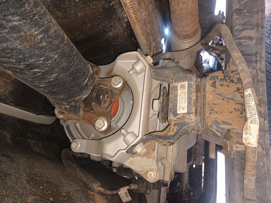 A Close Up of a Rear Differential on a Truck — South West 4WD Wreckers In Brisbane, QLD