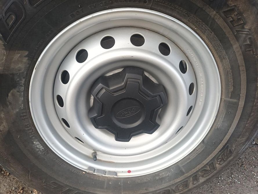A Close Up of a Car Wheel with Holes in It — South West 4WD Wreckers In Brisbane, QLD