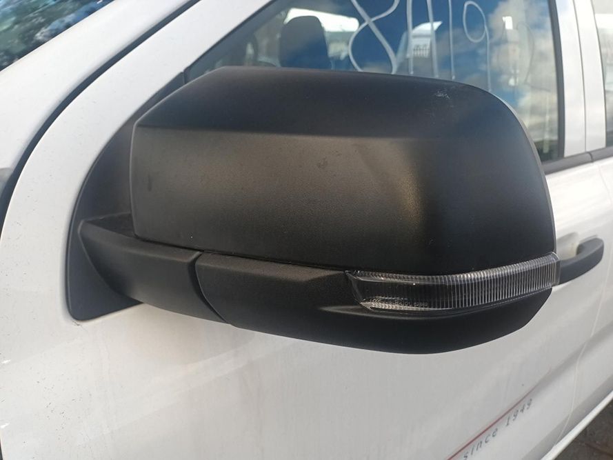 A Close Up of a Side View Mirror on a White Truck — South West 4WD Wreckers In Brisbane, QLD