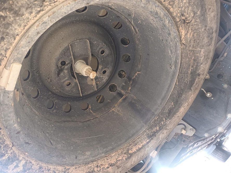 A Close Up of a Spare Tire on a Car — South West 4WD Wreckers In Brisbane, QLD