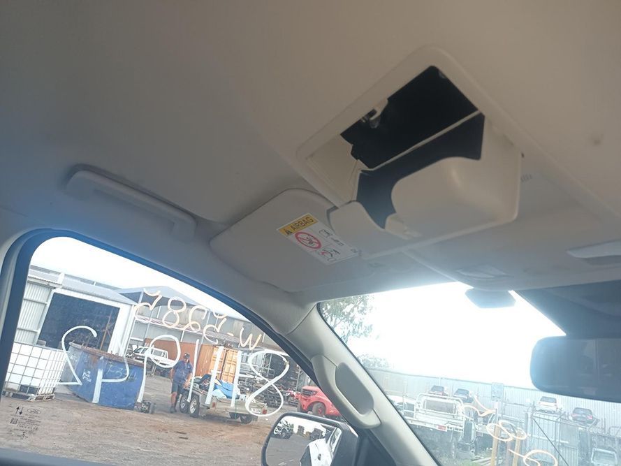 The Inside of a Car with a Sun Visor and a Rear View Mirror — South West 4WD Wreckers In Brisbane, QLD