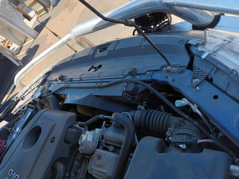 A Close Up of the Engine of a Blue Car — South West 4WD Wreckers In Brisbane, QLD