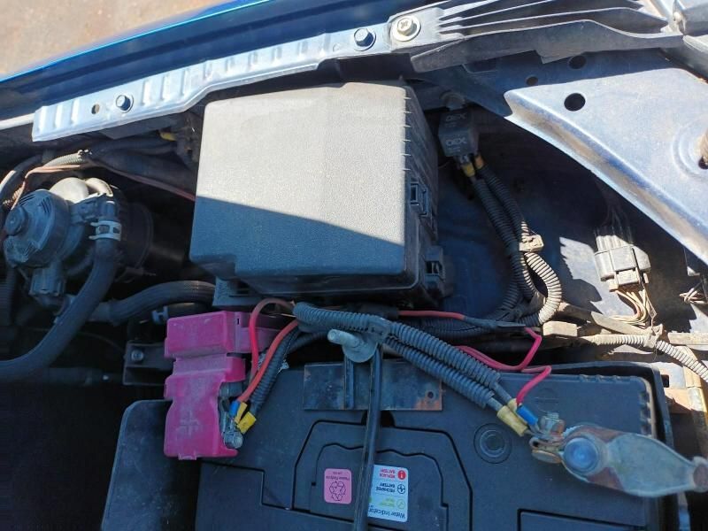 A Car With a Battery and a Fuse Box Under the Hood — South West 4WD Wreckers In Brisbane, QLD
