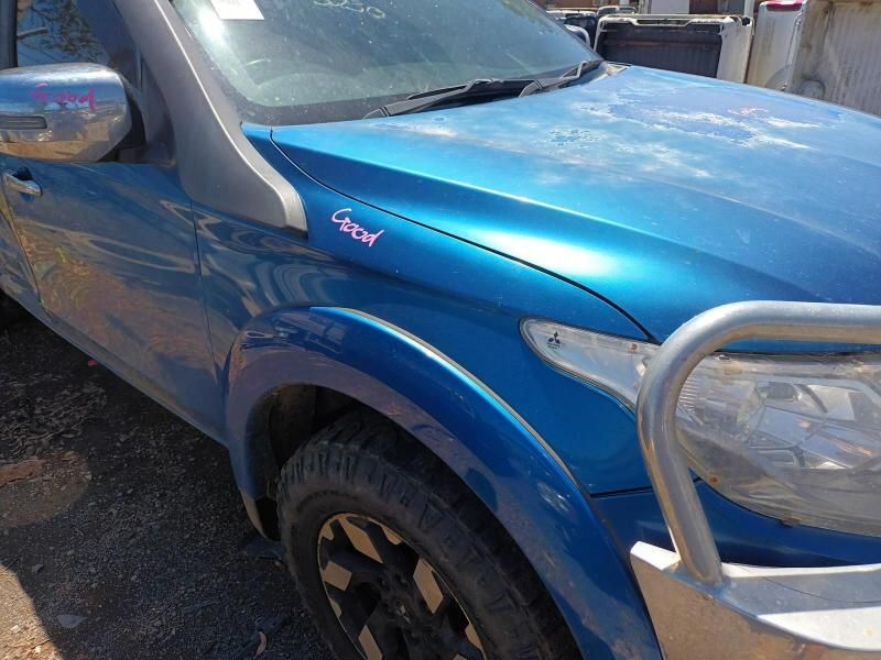 A Blue Truck With the Word Crew on the Hood — South West 4WD Wreckers In Brisbane, QLD