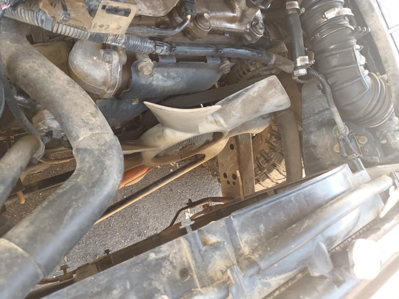 A Close Up of a Car Engine with a Broken Fan — South West 4WD Wreckers In Brisbane, QLD