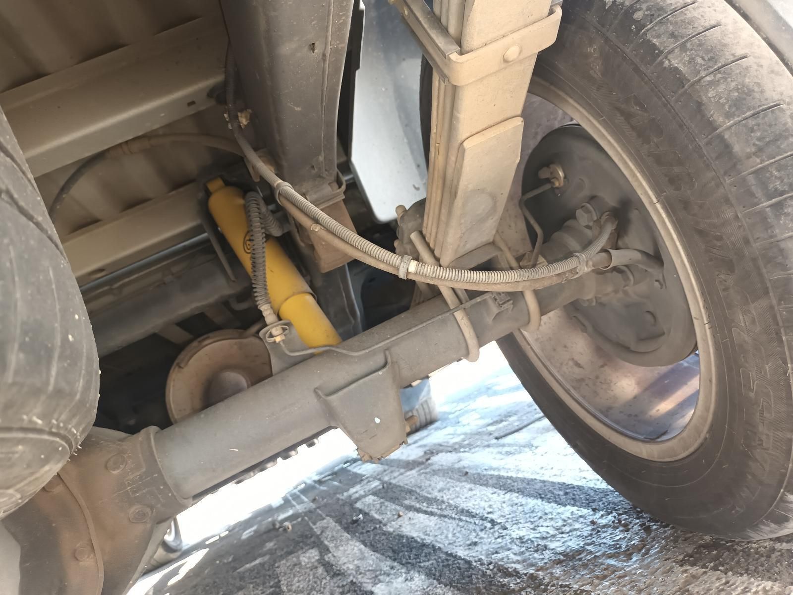 A Close Up of a Car's Suspension and Tire — South West 4WD Wreckers In Brisbane, QLD