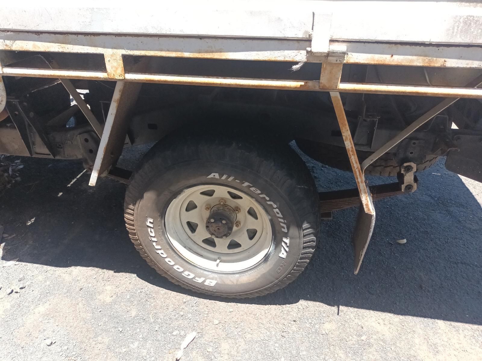 A Close Up of a Bfgoodrich Tire on a Truck — South West 4WD Wreckers In Brisbane, QLD