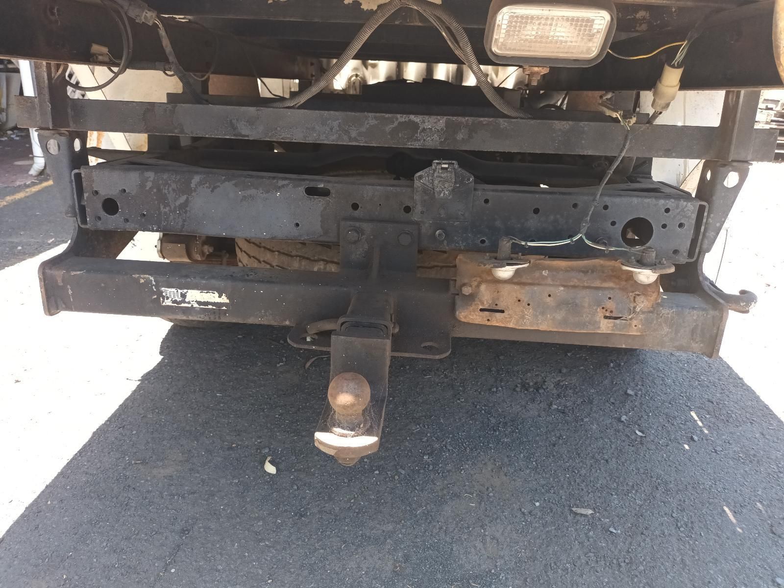 The Back of a Truck with a Trailer Hitch Attached to It — South West 4WD Wreckers In Brisbane, QLD