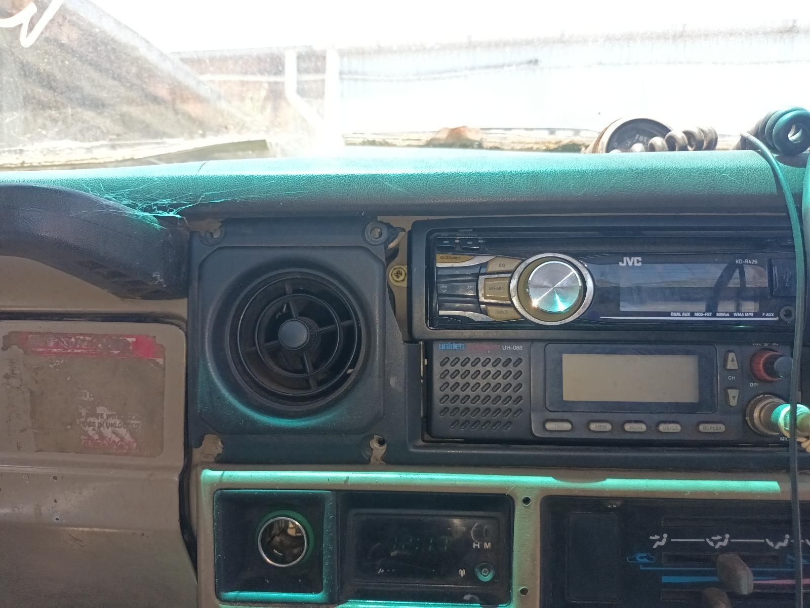 The Dashboard of a Car with a Radio and Speakers — South West 4WD Wreckers In Brisbane, QLD