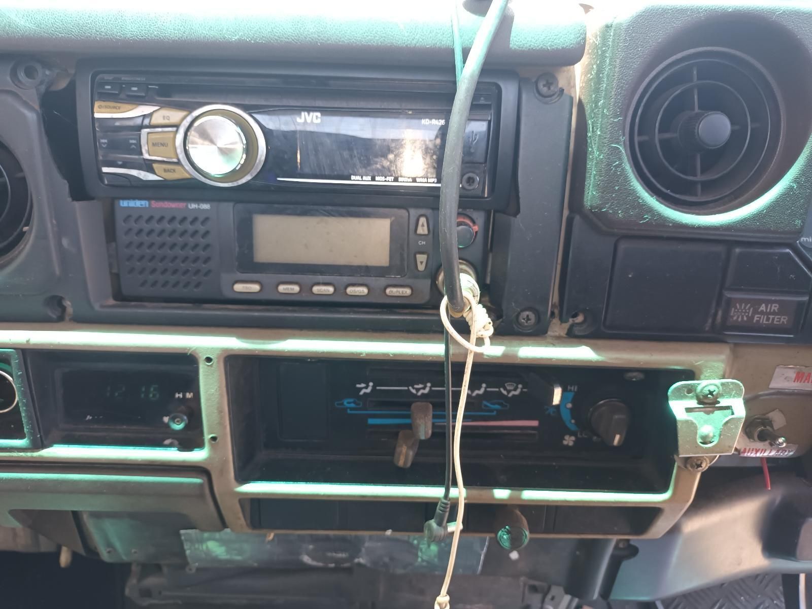 The Dashboard of a Car with a Radio on It — South West 4WD Wreckers In Brisbane, QLD