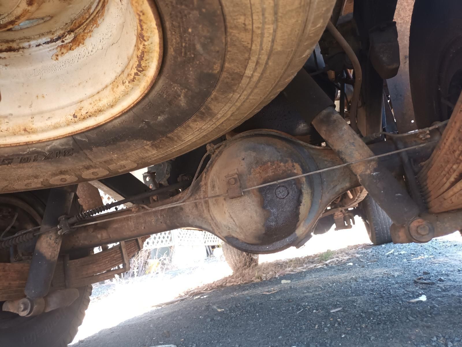 A Close Up of the Rear Axle of a Truck — South West 4WD Wreckers In Brisbane, QLD