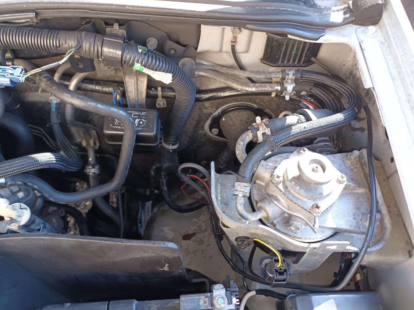 A Close Up of a Car Engine with a Lot of Wires Coming Out of It — South West 4WD Wreckers In Brisbane, QLD