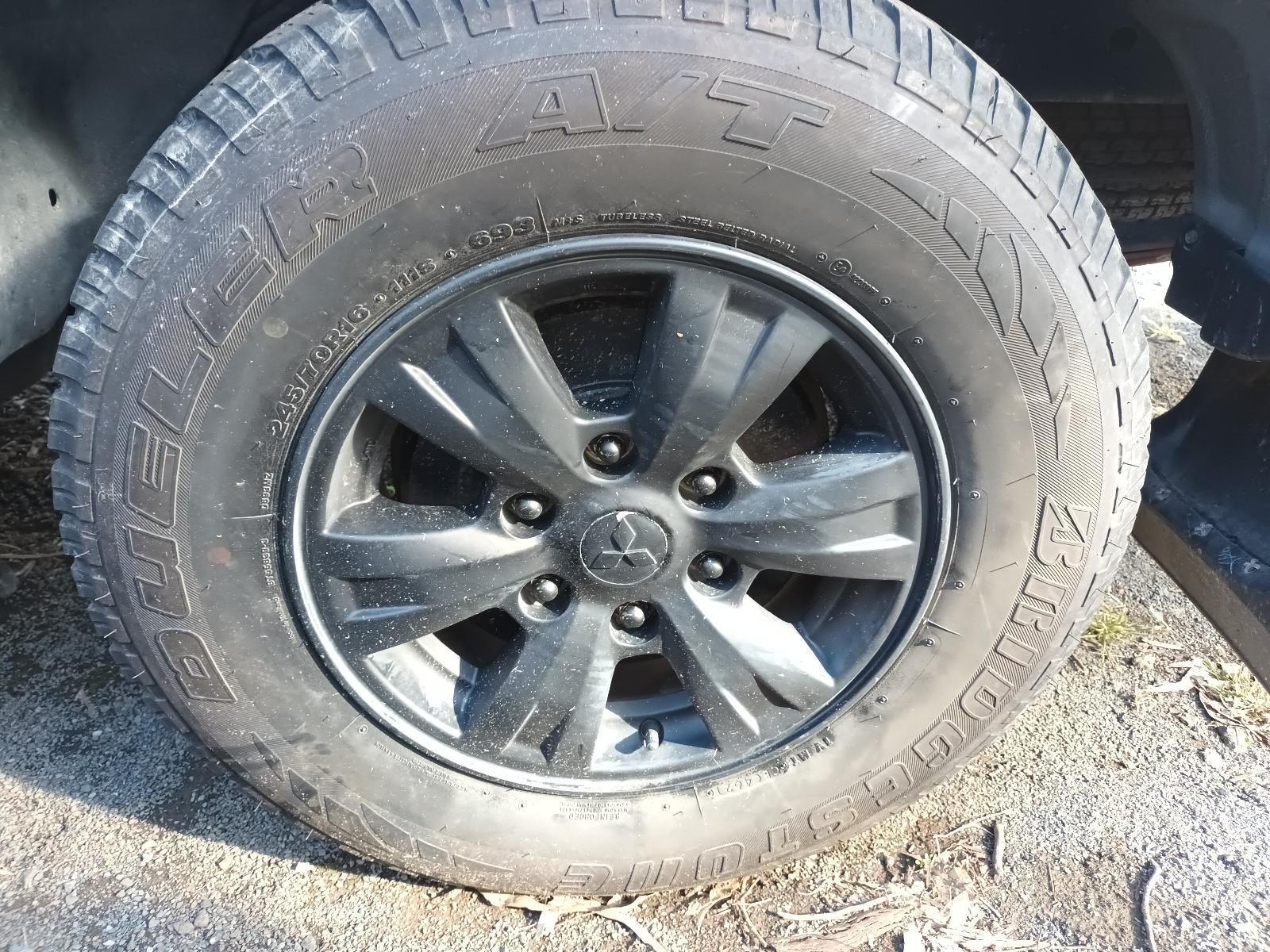 A Close Up of a Black Tire on a Car — South West 4WD Wreckers In Brisbane, QLD