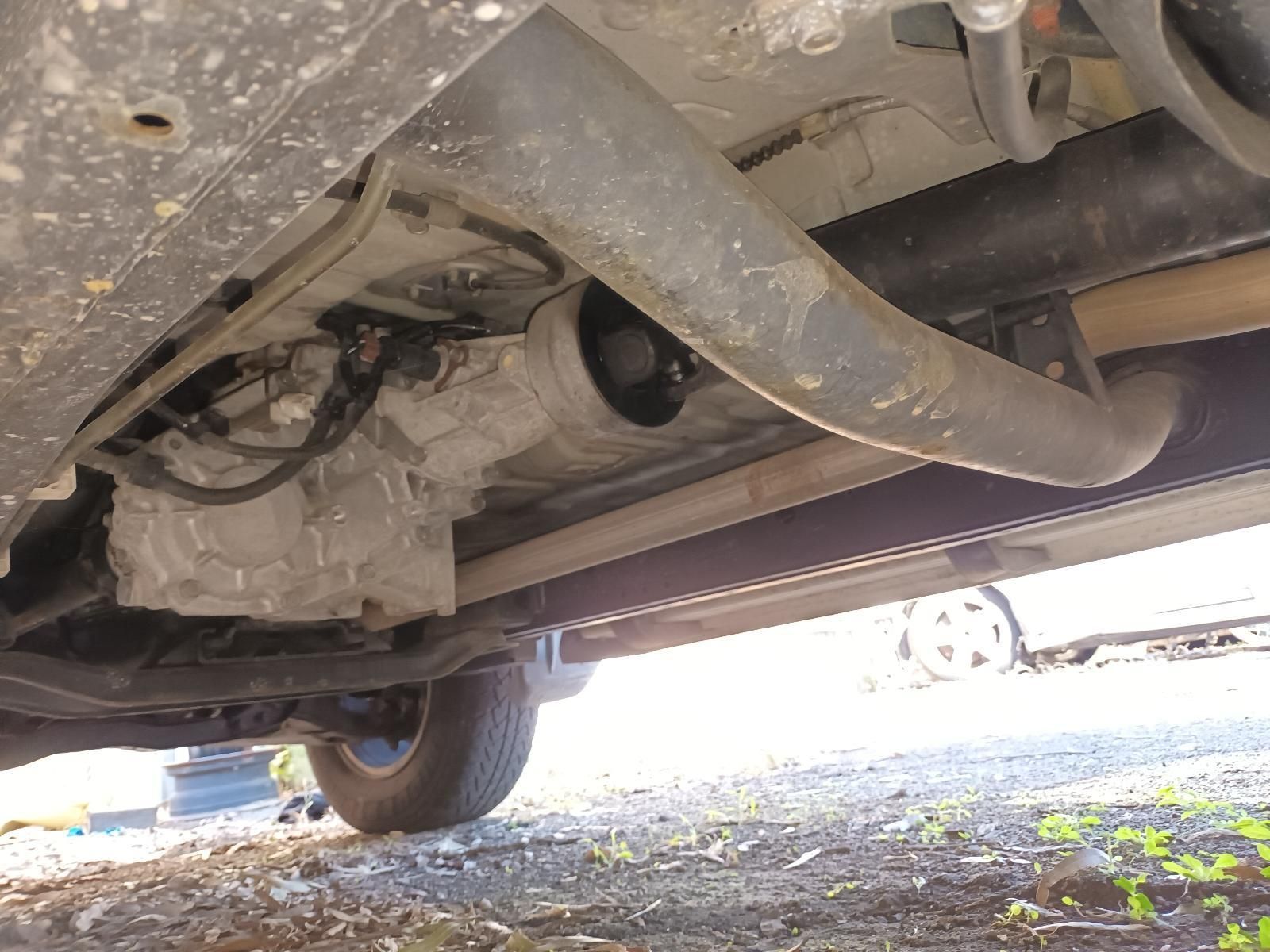A Close Up of the Underside of a Car with an Exhaust Pipe — South West 4WD Wreckers In Brisbane, QLD