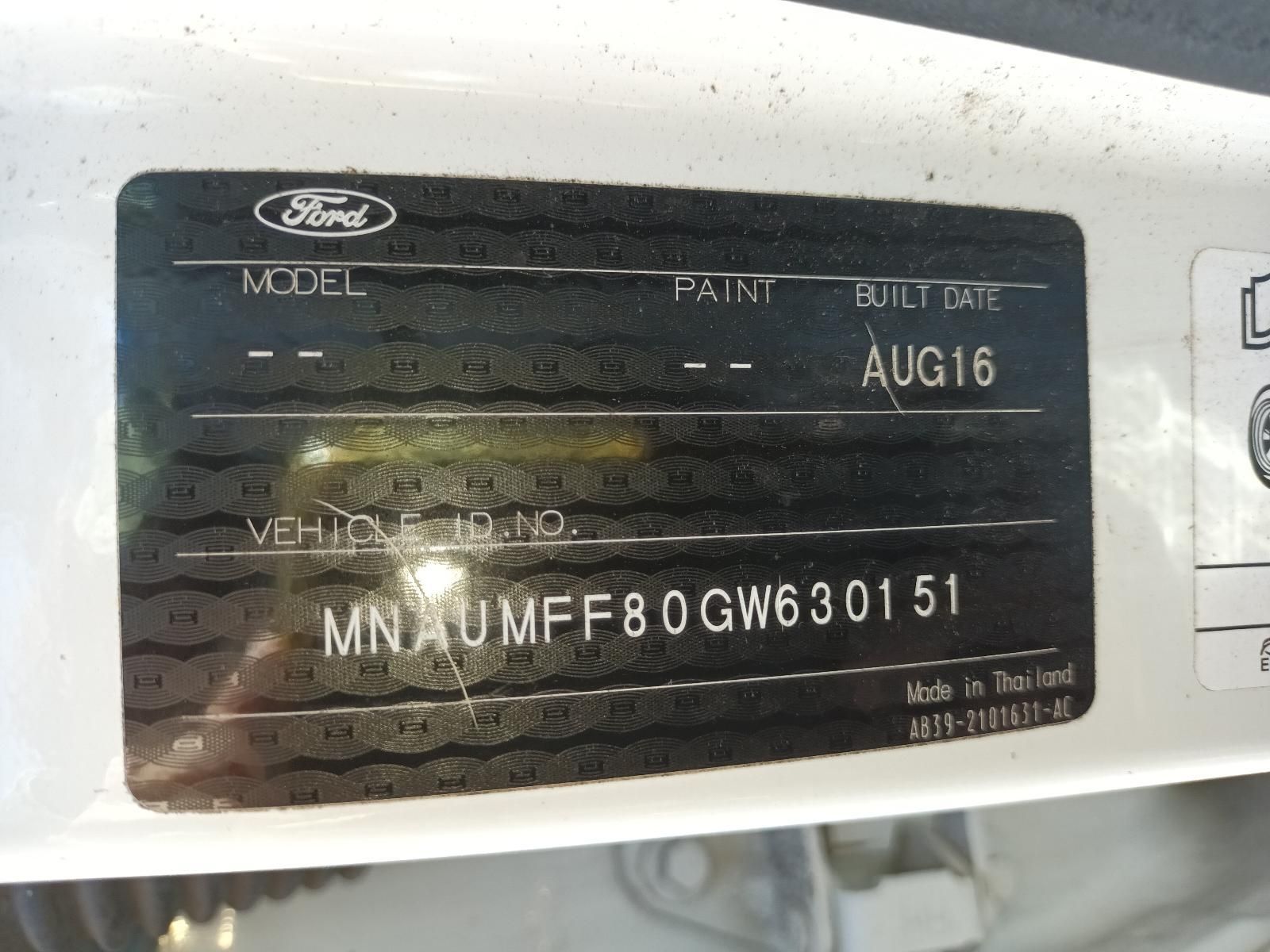 A Close Up of a Ford Sticker on the Side of a Car — South West 4WD Wreckers In Brisbane, QLD