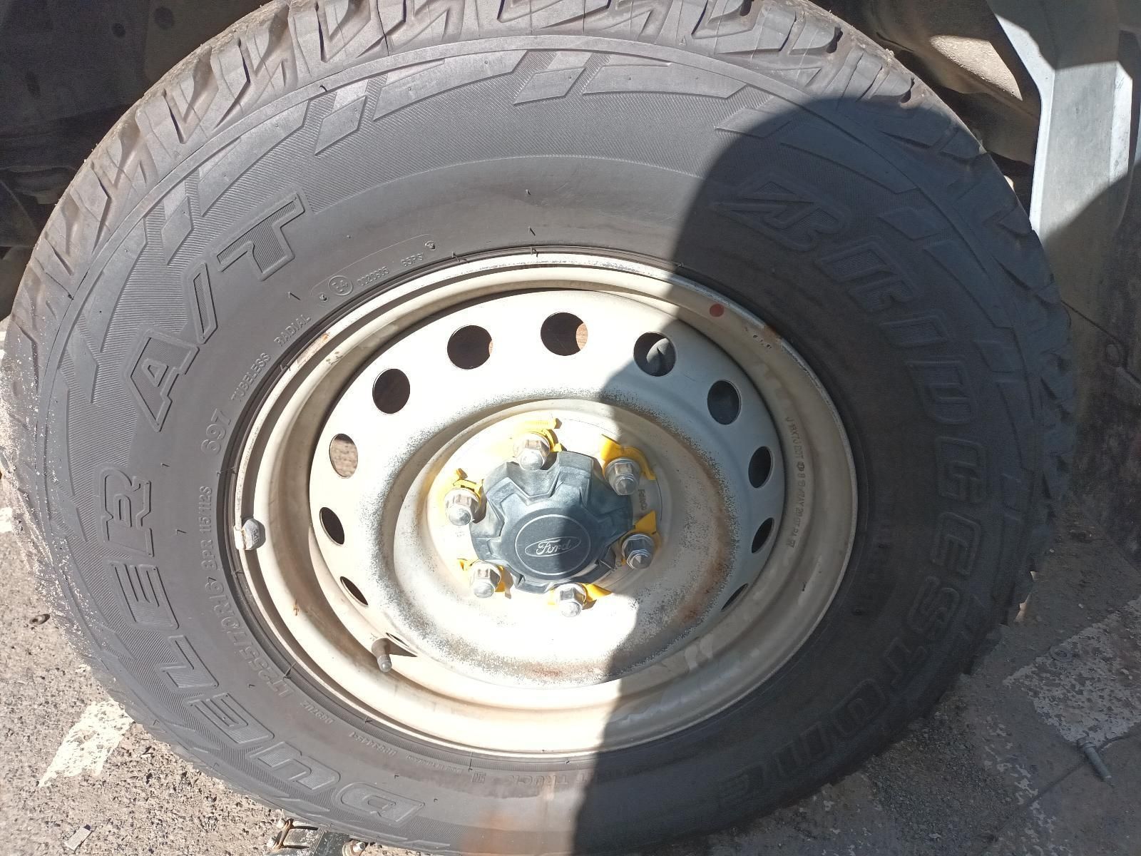A Close Up of a Tire with a Metal Rim — South West 4WD Wreckers In Brisbane, QLD