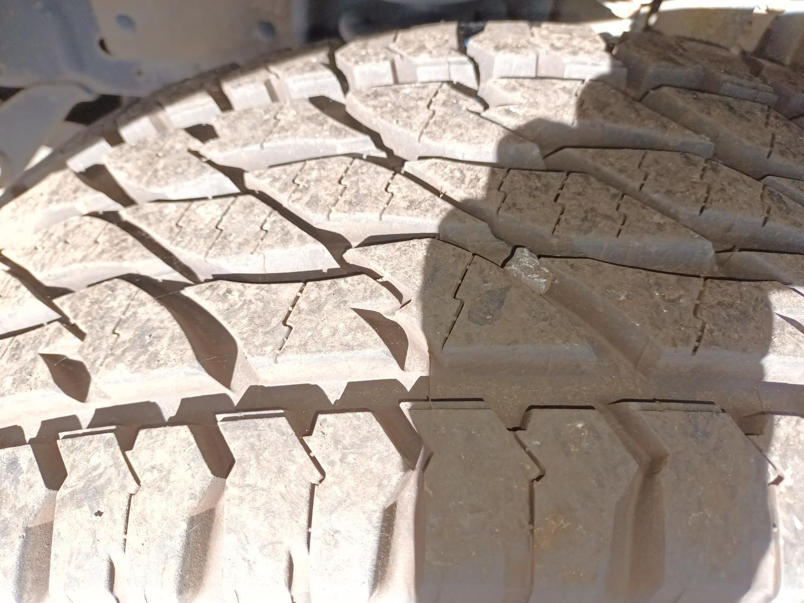 A Close Up of a Tire with a Shadow on It — South West 4WD Wreckers In Brisbane, QLD