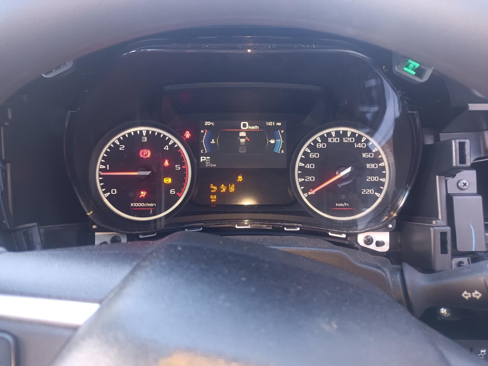 A Close Up of a Car Dashboard with a Digital Display — South West 4WD Wreckers In Brisbane, QLD