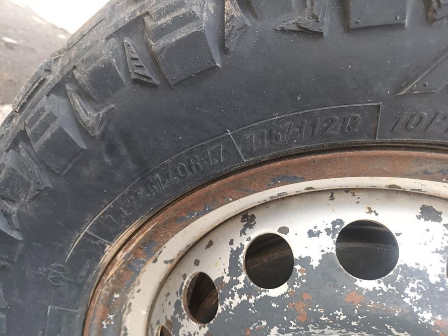 A Close Up of a Tire on a Wheel with Holes in It — South West 4WD Wreckers In Brisbane, QLD